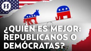 Elecciones en EU | ¿Conoces las diferencias entre Republicanos y Demócratas? Aquí te las decimos