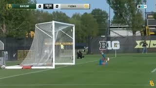 Baylor Soccer: Highlights at Iowa | September 8, 2024