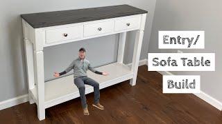 Sofa/Entryway Table Build | Plans Available!