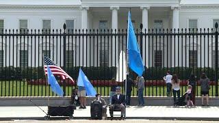 Движения «Восточный Туркестан» провело акцию протеста перед Белым домом