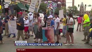 Area churches, community attend Rockford Walk For Family and Life march