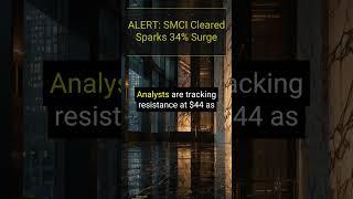 SMCI Is Up 34%!  'Cleared,' But What's Next? #SMCI #TechStocks #Investing