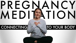 Pregnancy Meditation for Connecting to Your Body | Hypnobirth | Relaxation Giving Birth Confidence