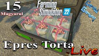 Farming Simulator 22 - Hogy készül az epres torta - 15 rész