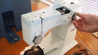 Elna Supermatic SU 62C Sewing Machine Basics