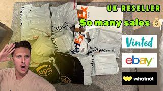 Smashing EBay sales and showing you how easy it is to become a reseller - UK EBay & Vinted reseller