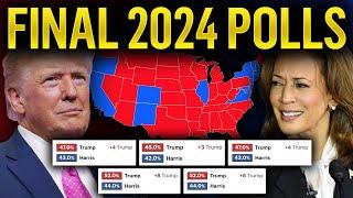 The SHOCKING 2024 Election Map Based On FINAL Polling Averages!