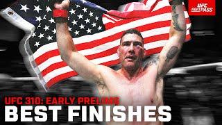 UFC 310 Early Prelims: Best Finishes