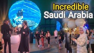 Modern Saudi Arabia | Incredible Life Change in Saudi Arabia 2024| Street walk Boulevard City