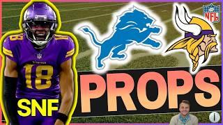 SUNDAY NFL PrizePicks Player Props Top Prop Bets  + UNDERDOG January 5th 2025 Lions vs Vikings