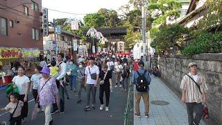 池上本門寺お会式万灯練供養_1の1・参詣全講中が観られます 2024/10/12