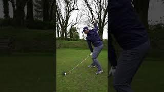 Driver backswing drill for straighter drives
