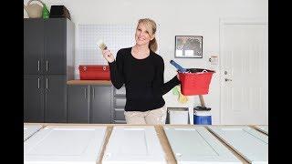 Painting Cabinets: How-to Hand Paint or Spray