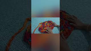 rug making #doormat #reues old clothes #diycraftwithsilviya