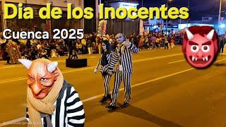 ASI son las MASCARADAS en Cuenca 2025 // Dia de los Inocentes 05/Enero/2025 