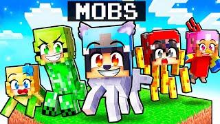 Surviving ONE CHUNK But We're MOBS With MY CRAZY FAN GIRLS!