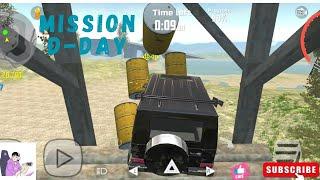 How to complete Mission D- Day | Car simulator 2 |Game | Sauravfusion