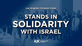 Los Angeles Consular Corps Stand With Israel