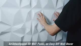 Art3d 3D Wall Panels Upgrade your Wall to Life  - Great Modem 3D Wall Decor