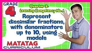 Represent Dissimilar Fractions Grade 4: Q3- Lesson 1 MATATAG Curriculum