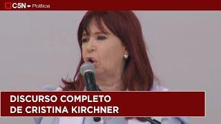 EL DISCURSO DE CRISTINA KIRCHNER EN ROSARIO: "MILEI, DESREGULÁ LOS MEDICAMENTOS"