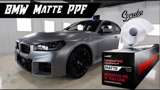 BMW M2 MATTE PPF INSTALL!!