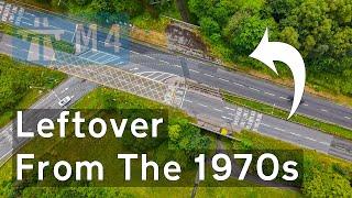 The LARGEST ROUNDABOUT on the M4 Motorway & A470 - What Was There Before?