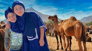 Camel Riding Adventure in Moroccan Desert  Educational Videos for Kids  Animals for Kids