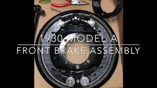 1930 Model A Front Brake Assembly