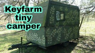 Keyfarm tiny camper , the Taj-ma-camper.