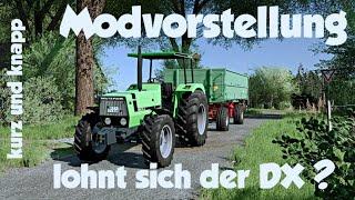 LS 22 Modvorstellung Deutz DX3 Serie