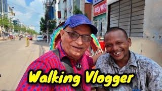 Vlog Video Bangla | Walking Tour Vlogger | ভ্লগ ভিডিও কিভাবে বানাবো-? টাকা ছাড়া রিক্সায় চড়া