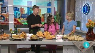 In the kitchen with Tanji Patton from Good Taste TV making Tamales!