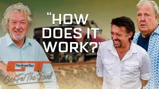 Clarkson, Hammond and May Turning Cars Into Trains | The Grand Tour