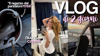 VLOG: due giorni con me tra studio, uscite, capelli nuovi & film!!!  *+skincare koreana* || SZ