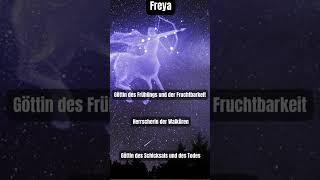 Freya: Göttin der Liebe, Schönheit und Fruchtbarkeit in der Nordischen Mythologie #götter