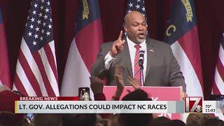 Allegations against Lt. Gov. Mark Robinson could impact NC races