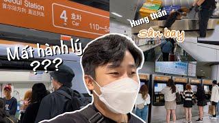 Mất VALI ở Sân bay Incheon Hàn Quốc | Cách tự đi về Seoul cực đơn giản | Khánh Ssi #vlog