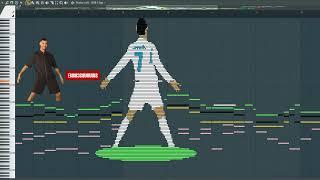 What Ronaldo Sounds Like - MIDI Art