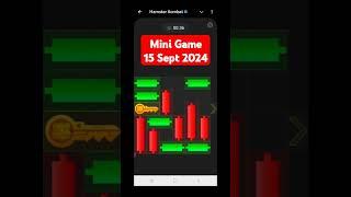 Mini Game Key Puzzle Hamster Kombat 15 September 2024 #minigame #shorts