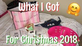 WHAT I GOT FOR CHRISTMAS 2018 || Jada Desiree