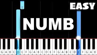 Linkin Park - Numb - EASY Piano Tutorial