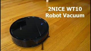 2NICE WT10 Robot Vacuum Unboxing & Testing