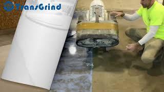 Concrete Floor Grinding With Metal Bond Grinding Tooling