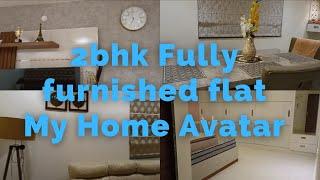 2bhk Fully furnished flat for sale || My home Avatar || Gated community Apartments || SOLD OUT