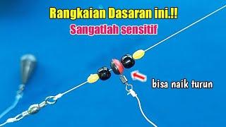 PERLU DIKETAHUI..!! Rangkaian pancing ini sangat sensitif - bottom fhising rig