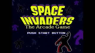 Space Invaders (Super Game Boy) Gameplay