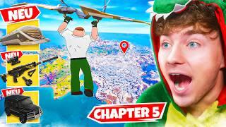 Meine ERSTE RUNDE in Fortnite CHAPTER 5! 