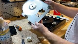 Sharp RP-207 Both Sides Turntable Restoration (Part 2 - Reassembly)