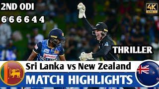 Sri Lanka vs New Zealand 2nd ODI Highlights 2025 | SL vs NZ 2025 | SL vs NZ 2nd ODI Highlights 2025